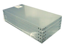 KIT 5 RIPIANI PER SCAFFALE IN METALLO CON DOPPIO RINFORZO 60X40 70X30 80X60 
