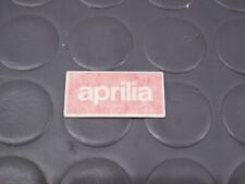 ADESIVO ORIGINALE APRILIA RACING SR RS RSV SCARABEO GENUINE DECAL METAL #59