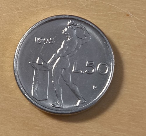 Moneta lire piccola - 50,