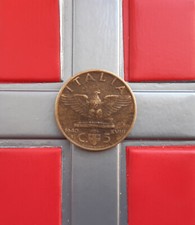 (£)    5 Centesimi 1940 XVIII