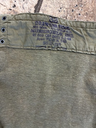 Ww2 army cassetti intimo - us,