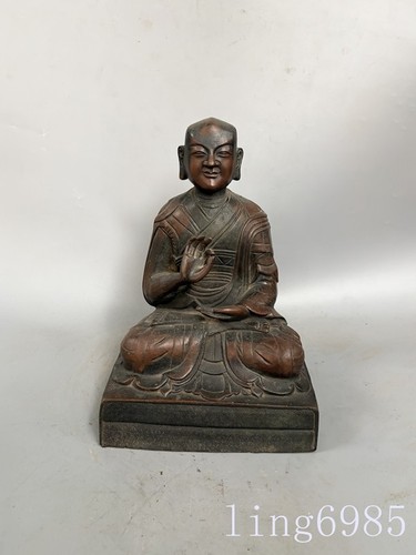 Old xizang buddhism temple - 9.6"old,