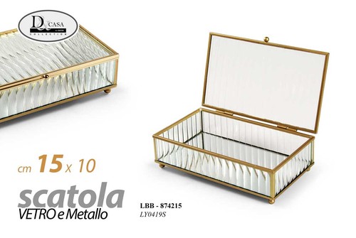 Portagioie vetro righe - righe, e