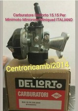 Carburatore Dell'orto SHA 15 Racing Per Minimoto Minicross Miniquad Cinesi 2T