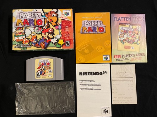 Paper mario nintendo 64 - paper,