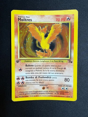 Pokemon moltres fossil - 12/62,