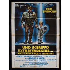 manifesto UNO SCERIFFO EXTRATERRESTRE bud spencer 1 edizione 1979 A252