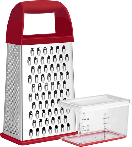 Cheese grater with container - grater,
