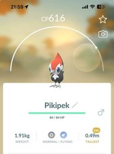 Pikipek XXL TAGLIA Pokestop Vetrina Pokemon Gen7 Go Sameday Pokémon Toucannon