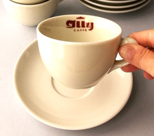 UNUSED 1 Tazza ILLY cup 60-70s logo ORIGINAL Illy collection bar cappuccino