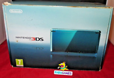 3DS Console 3DS FAT colore BLU | AQUA BLUE – NINTENDO 3DS _ PAL ITA