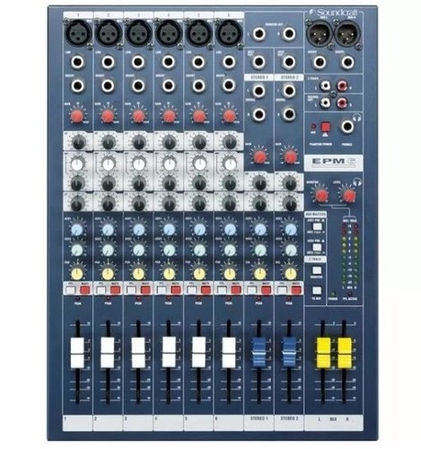 Mixer soundcraft epm6 - mixer,