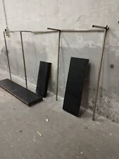 Appendiabiti a Parete in Acciaio,Ganci Appendiabiti Attaccapanni da Muro,6 ganci