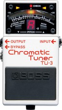 Boss tu3 accordatore pedale - accordatore,