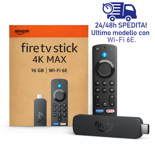Amazon fire stick max - fire, 4k