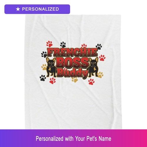 Coperta personalizzata bulldog - coperta,