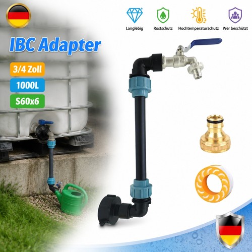 Adattatore ibc collo cigno - collo, di