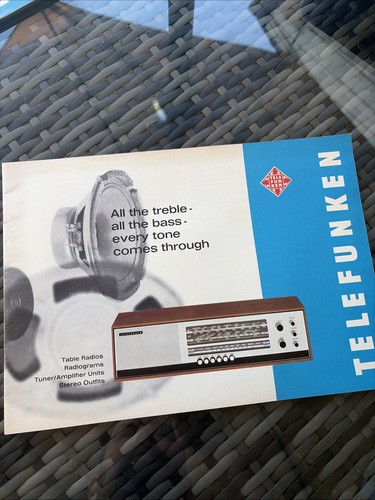 Telefunken amplificatore - telefunken,