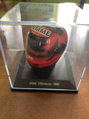 Casco gilles villeneuve 1982 - gilles,
