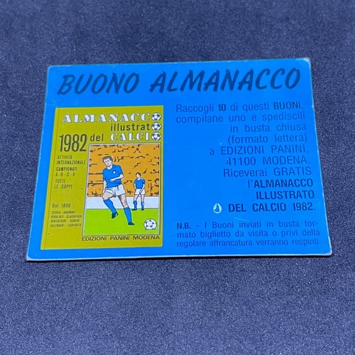 Calciatori 1981 buono - 1981/82,