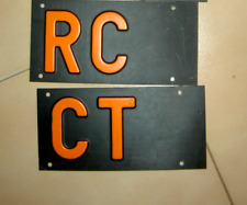 TARGA PER AUTO - NERE - ANNI '80. - FE - SR- PR- PN-  e   -RC - CT