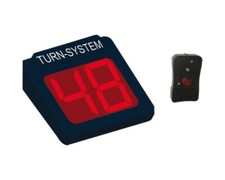 DISPLAY ELIMINACODE VISORE NUMERICO CON RADIOCOMANDO turn-system VELOX