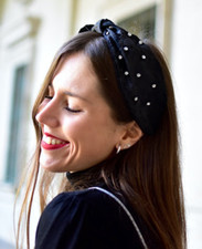  ZARA FASCIA LARGA RASO NERO