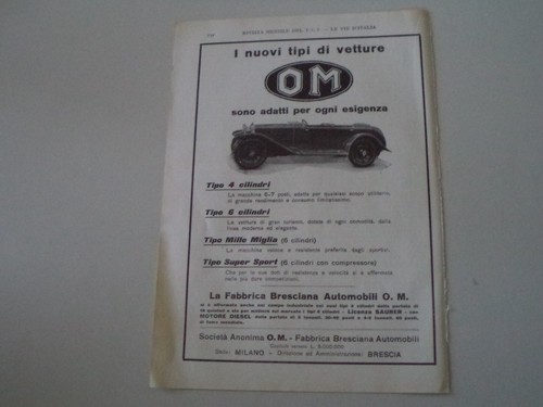 Advertising pubblicità 1930 - advertising,