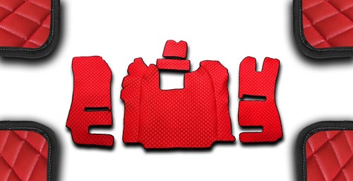 Tappetino eco pelle rosso - eco,