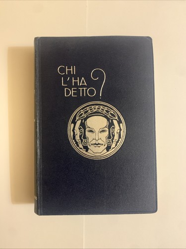 Chi detto tesoro di - chi, detto?