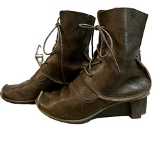 Stivali Trippen in pelle verde