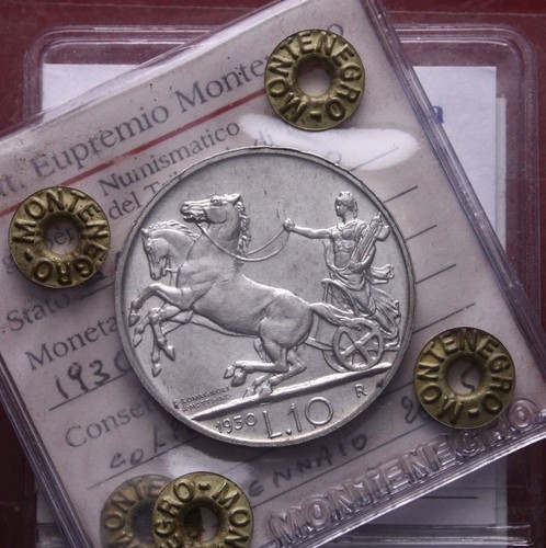 Veiii lire argento biga - veiii,