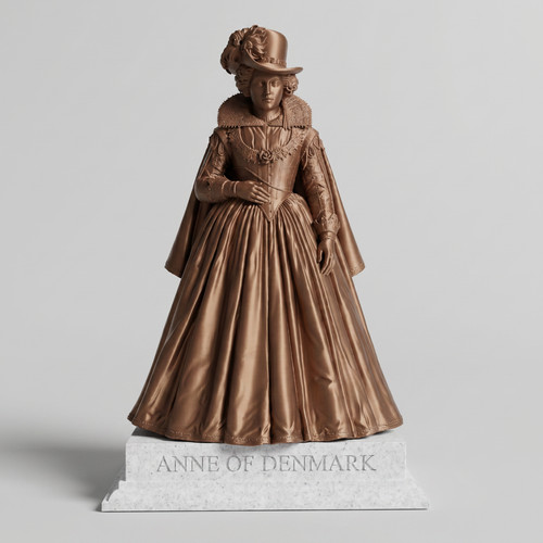 Anne denmark statue - statue, –