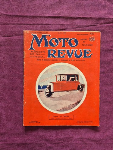 Moto revue 06 - revue, ;