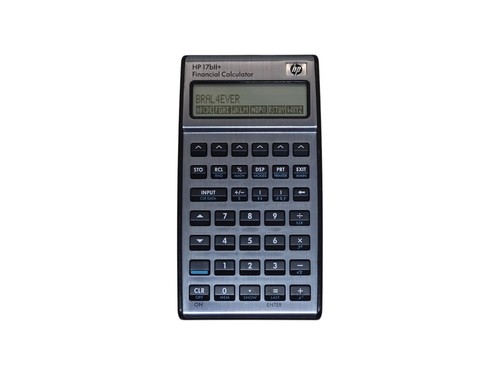 17bii financial - hp,