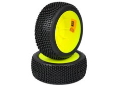 Ruota completa GRP 1:8 Buggy M20 BLOCK design cerchio giallo in N35 Natural C...