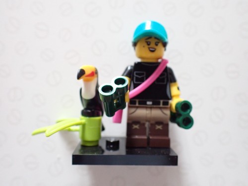 Lego minifigure birdwatcher - lego,