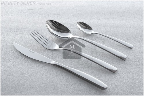 Set posate acciaio inox - set,