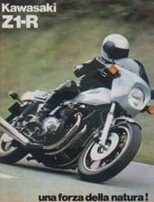 advertising Pubblicità brochure -KAWASAKI Z1 R 1978-MAXIMOTO MOTOGIAPPONESI