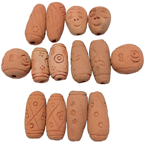 Perline terracotta argilla - argilla,