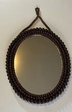 Specchio vintage legno con