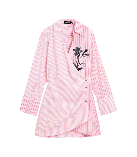 Abito camicia popeline - abito,