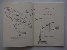 MARC CHAGALL - Antico disegno