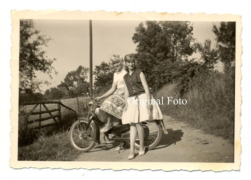 Orig foto 1959 ciclomotore - orig.,