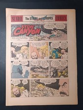 Fumetto SUNDAY The STARS and STRIPES COMICS Steve Canyon - 6 Jan 1974
