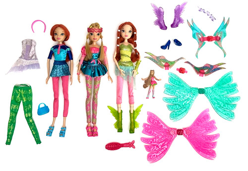 Lotto bambole winx club - lotto,
