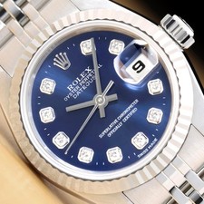 Rolex Donna Datejust 69174 Blu