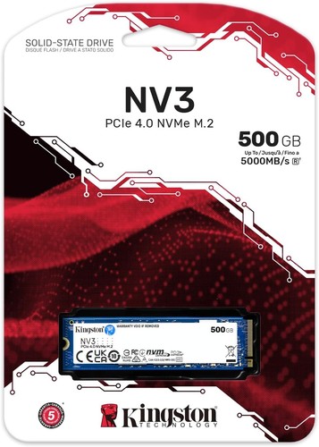 Kingston nv3 500gb pcle - 500gb,, 4.0