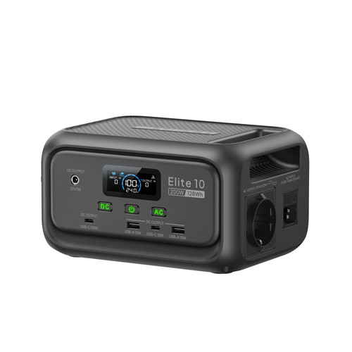 Bluetti elite 200w - bluetti, 128wh
