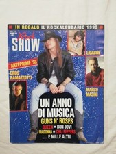Rock Show 61 1992 Madonna Poster Guns N' Roses Queen Red Hot Chili Peppers Eros 